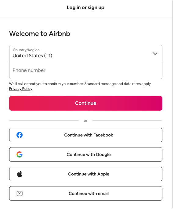 Airbnb Host Login page-2