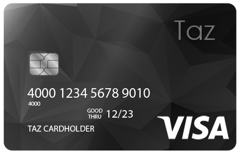 Taz Credit Card Login -1